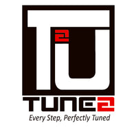 Logo of Tunez with black, red, and white colors on a white background